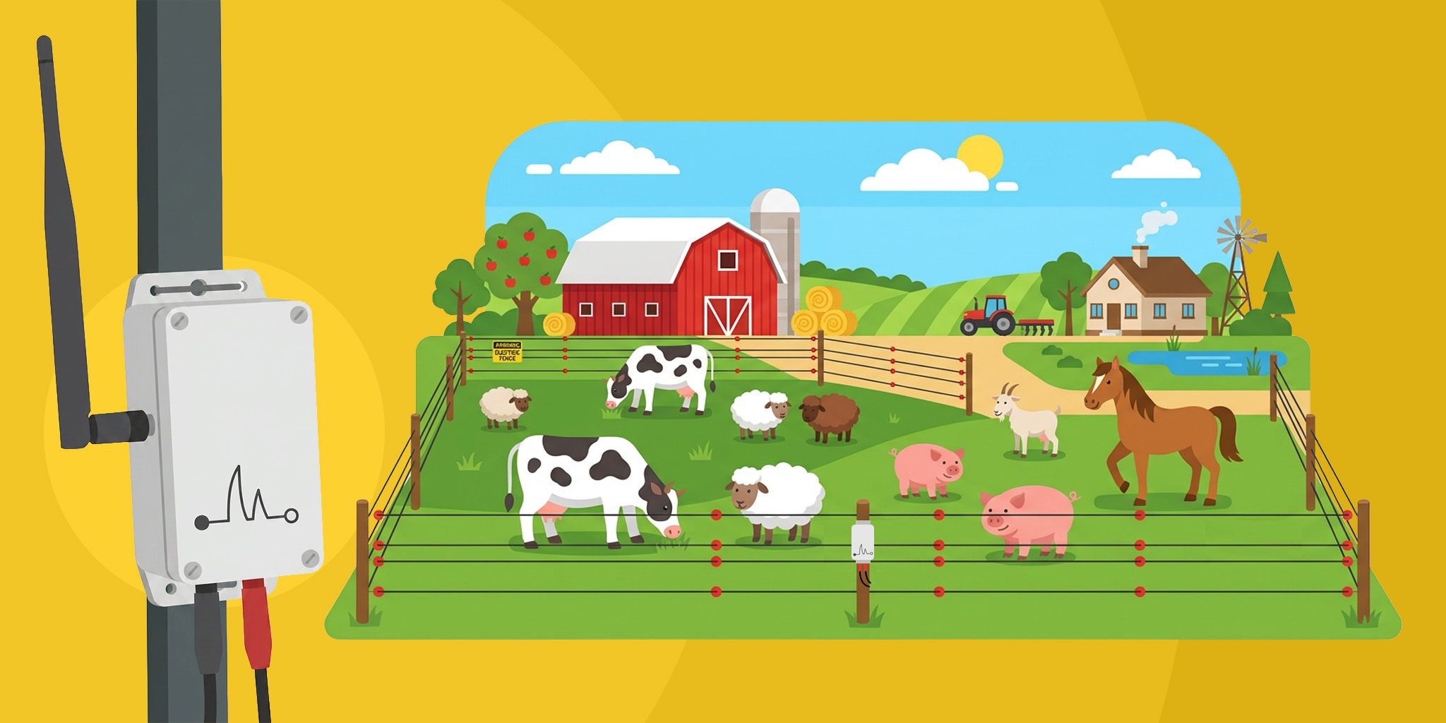 Electric Fence Monitoring for Agriculture