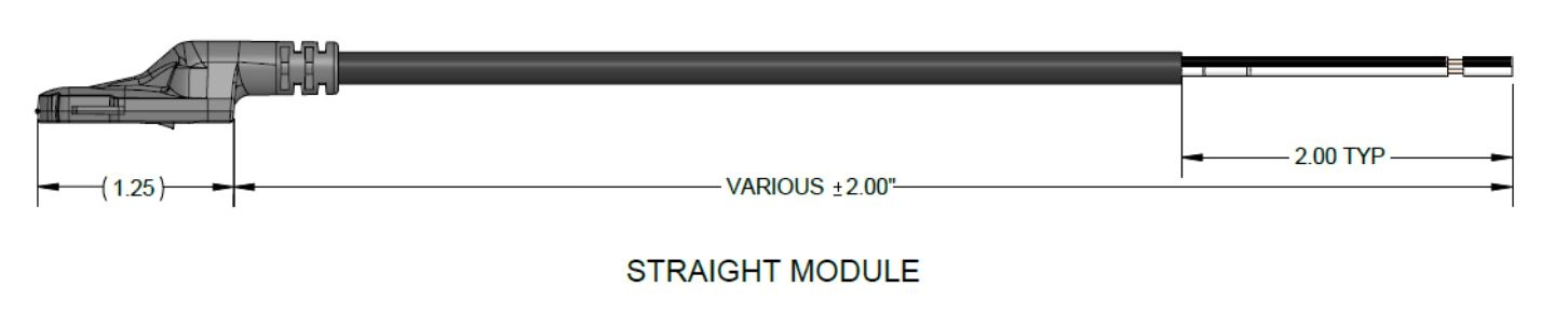 Rochester R3D Hall Effect Probe_Staight Module